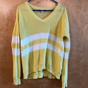 Slouchy Yellow Sweater